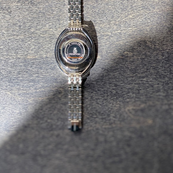 Swarovski Crystal Stainless Steel Silver Watch - Picture 8 of 14
